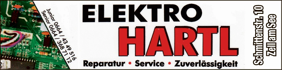 Print-Anzeige von: Elektro Hartl, Elektro