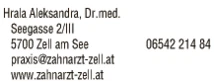 Print-Anzeige von: Aleksandra Hrala 