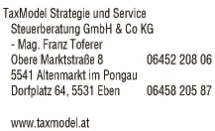 Print-Anzeige von: TaxModel Strategie und Service Steuerberatung GmbH & Co KG