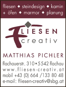 Print-Anzeige von: Pichler, Matthias, Fliesen