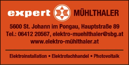 Print-Anzeige von: Elektrotechnik Mühlthaler