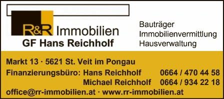 Print-Anzeige von: Reichholf, Johann, Versicherungen Print-Anzeige von: Reichholf, Johann, Versicherungen