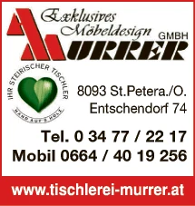 Print-Anzeige von: Murrer A. Möbel GmbH