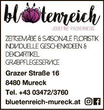 Print-Anzeige von: Pachernegg, Josefine, Blumen
