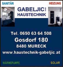 Print-Anzeige von: Gabeljic Haustechnik GmbH