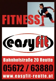 Print-Anzeige von: easyfit Reutte, Sportcenter