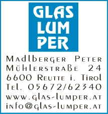Print-Anzeige von: Lumper Glas