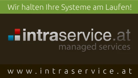 Print-Anzeige von: intraService.at, Computer Print-Anzeige von: intraService.at, Computer
