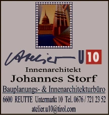 Print-Anzeige von: Atelier U10 