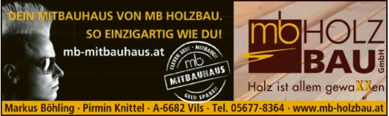 Print-Anzeige von: mb Holzbau GmbH Print-Anzeige von: mb Holzbau GmbH