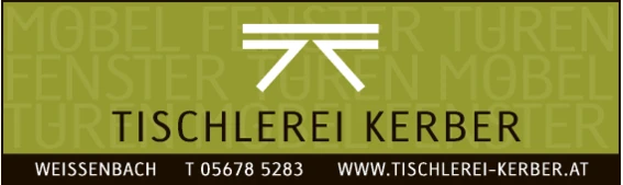 Print-Anzeige von: Kerber, Michael, Ing., Tischlerei