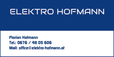 Print-Anzeige von: Elektro Hofmann