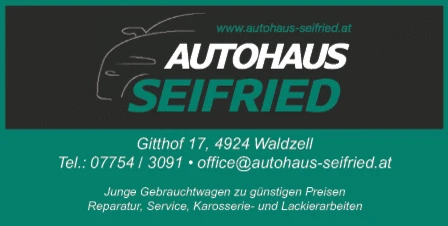 Print-Anzeige von: Autohaus Seifried