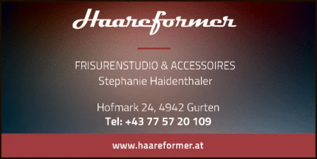 Print-Anzeige von: Haidenthaler, Stephanie, Frisurenstudio Print-Anzeige von: Haidenthaler, Stephanie, Frisurenstudio