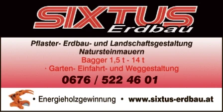 Print-Anzeige von: Sixtus Erdbau GmbH
