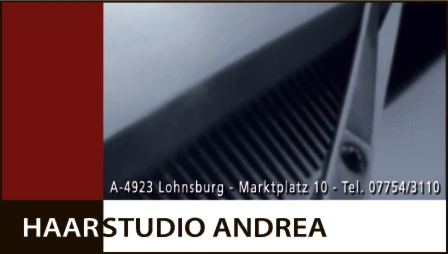 Print-Anzeige von: Haarstudio Andrea