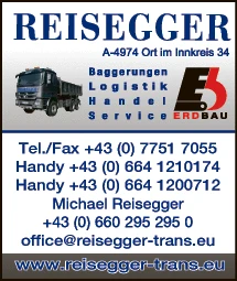 Print-Anzeige von: Reisegger Transporte