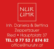 Print-Anzeige von: Zeppetzauer, Daniela, Uhrenfachgeschäft Print-Anzeige von: Zeppetzauer, Daniela, Uhrenfachgeschäft