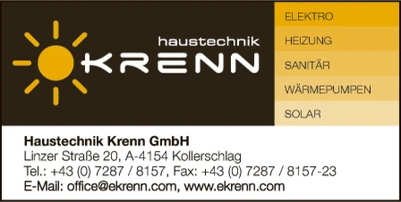 Print-Anzeige von: Haustechnik Krenn GmbH