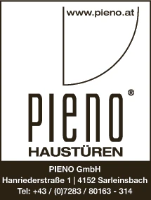 Print-Anzeige von: Pieno GmbH, Haustüren