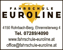 Print-Anzeige von: Fahrschule EUROLINE Leitner e.U., Fahrschule