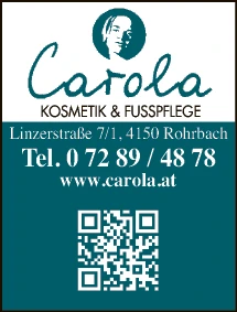 Print-Anzeige von: Atzlsdorfer, Carola, Kosmetik-Fußpflegestudio