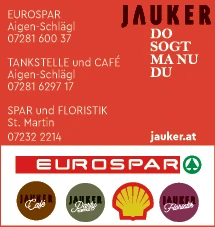 Print-Anzeige von: Jauker Gmbh & Co KG Spar-Markt, Lebensmittel