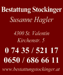 Print-Anzeige von: Hagler Susanne GmbH & Co KG, Bestattungsunternehmen Print-Anzeige von: Hagler Susanne GmbH & Co KG, Bestattungsunternehmen