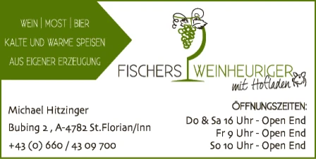 Print-Anzeige von: Fischers Weinheuriger Michael Hitzinger