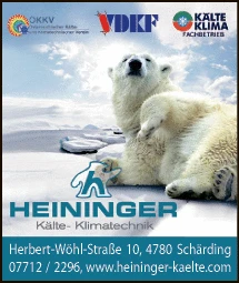 Print-Anzeige von: Heininger Kühlanlagen GmbH