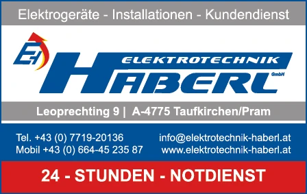 Print-Anzeige von: Habertl Elektrotechnik GmbH