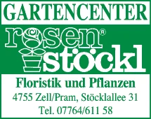 Print-Anzeige von: Rosen Stöckl 