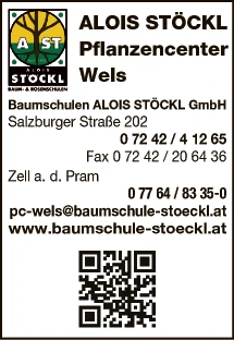 Print-Anzeige von: STÖCKL ALOIS GmbH Baumschulen