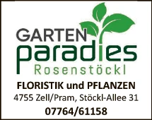 Print-Anzeige von: Rosen Stöckl, Gartencenter