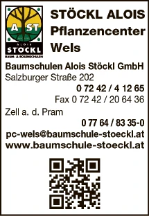Print-Anzeige von: STÖCKL ALOIS GmbH Baumschulen, Baumschule