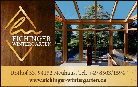 Print-Anzeige von: Schreinerei Eichinger GmbH