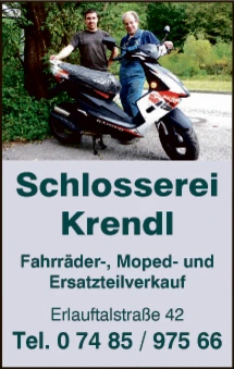 Print-Anzeige von: Schlosserei Krendl