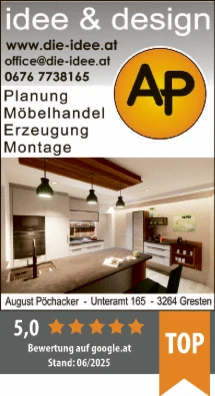 Print-Anzeige von: Pöchacker, August, Planungsbüro