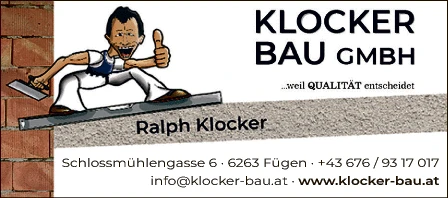 Print-Anzeige von: Klocker, Ralph, Vollwärmeschutz