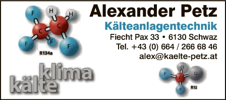 Print-Anzeige von: Petz, Alexander, Kälteanlagentechnik