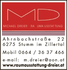 Print-Anzeige von: Dreier, Michael, Raumausstatter