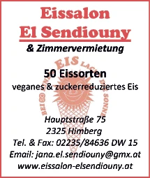 Print-Anzeige von: Eissalon El Sendiouny Print-Anzeige von: Eissalon El Sendiouny