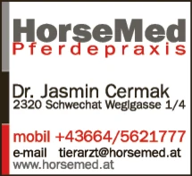 Print-Anzeige von: Pferdepraxis HorseMed, Tierärzte