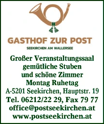 Print-Anzeige von: Gasthof Zur Post