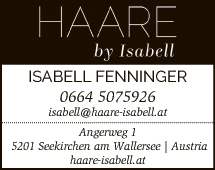 Print-Anzeige von: HAARE by Isabell