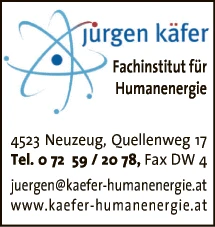 Print-Anzeige von: Käfer, Jürgen, Massagen
