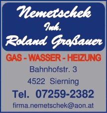 Print-Anzeige von: Nemetschek Peter Installations GesmbH, Installtionen