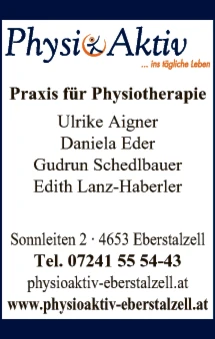 Print-Anzeige von: Physio Aktiv, Physiotherapie