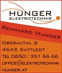 Print-Anzeige von: Hunger, Reinhard, Elektrotechnik