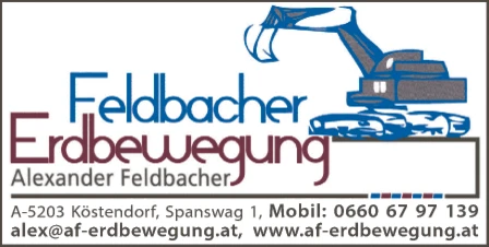 Print-Anzeige von: Feldbacher Erdbewegung